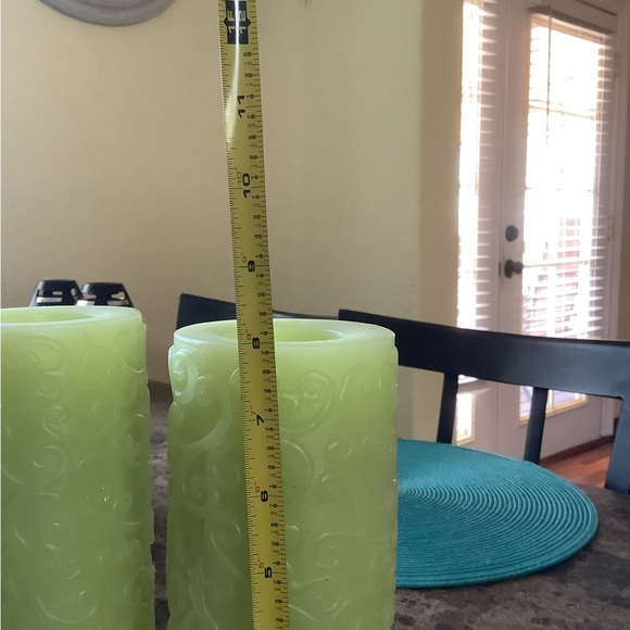 2pc Scrolled Electric Candle Set - Picture 5 of 5